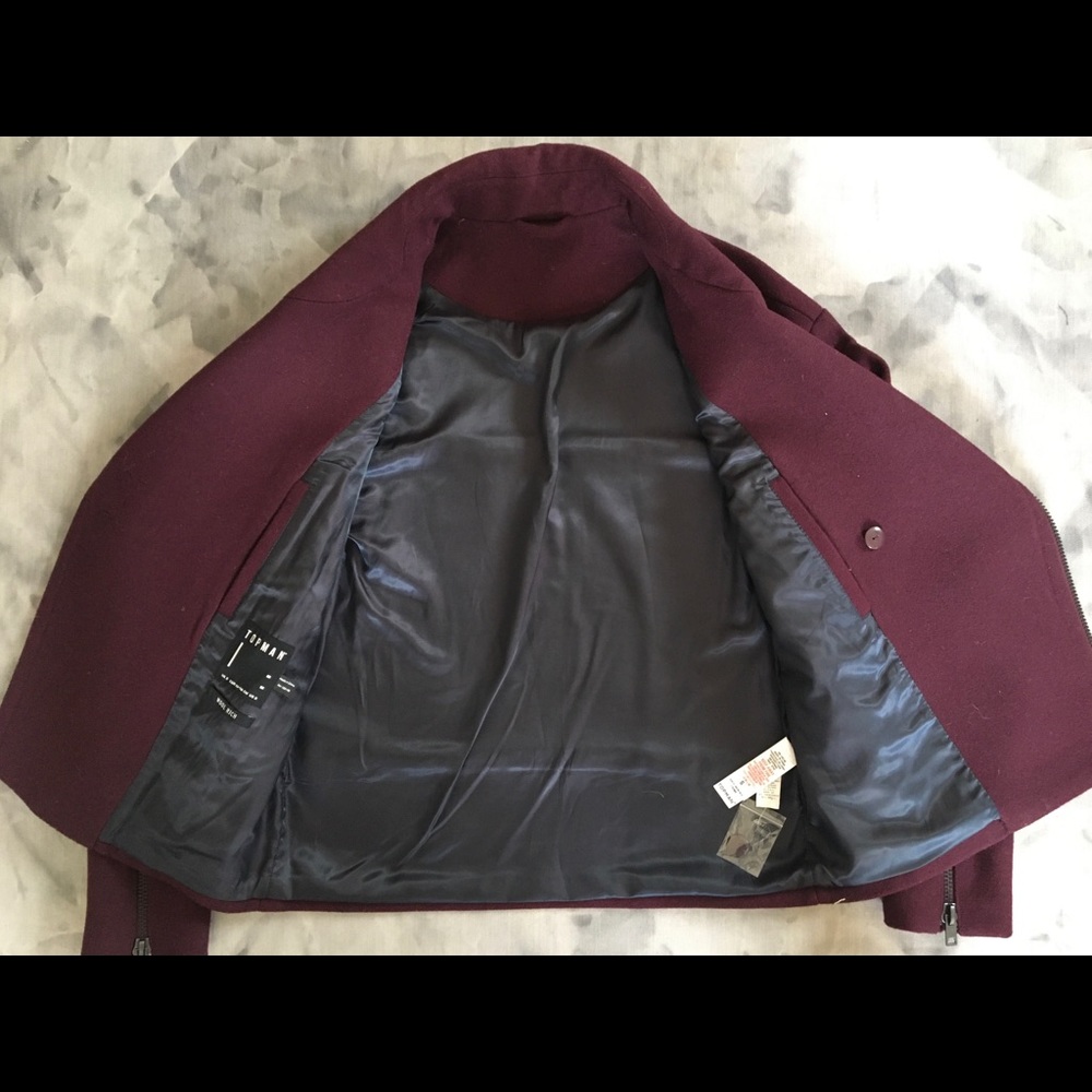 Topman x Woolrich Moto Jacket - Picture 4 of 9